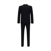 Black Fleece Wool Two-Piece Suit