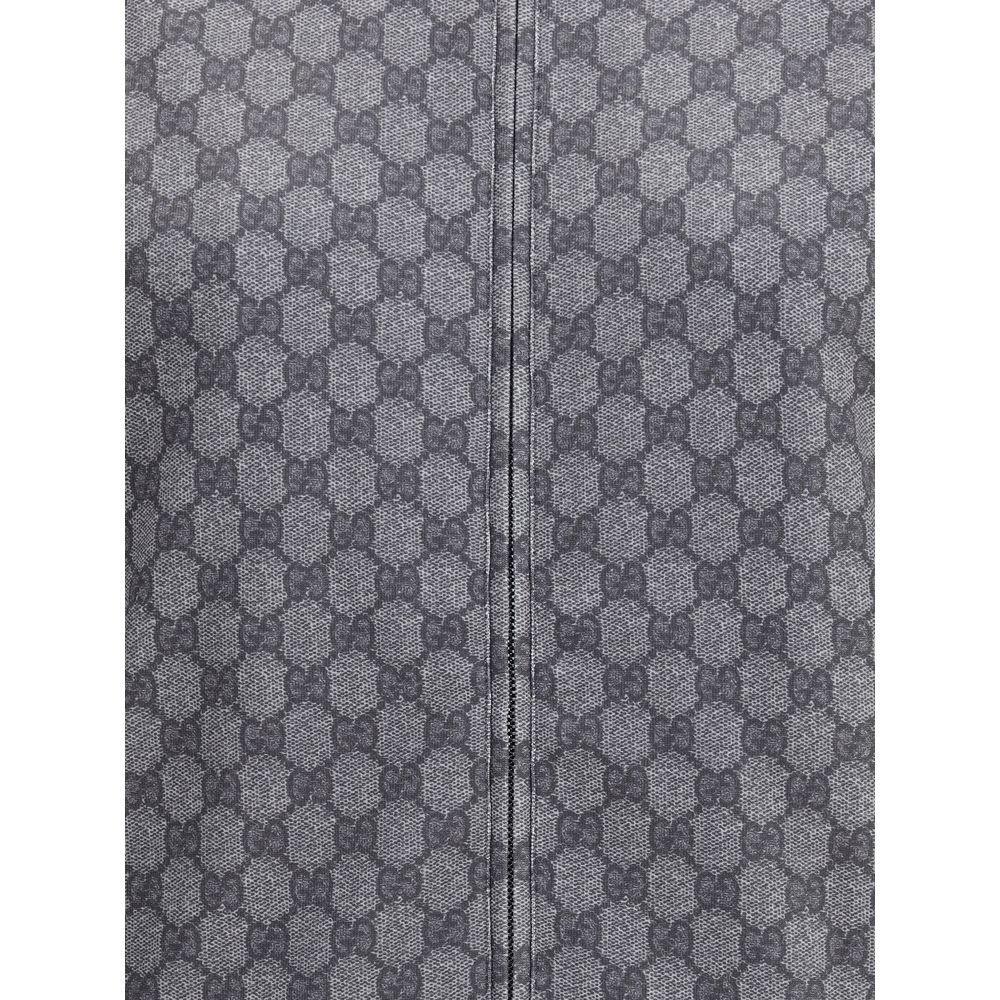 Gray Polyester Sweatshirt