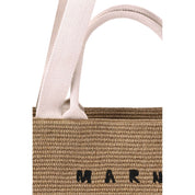 Raffia-effect Tote Bag