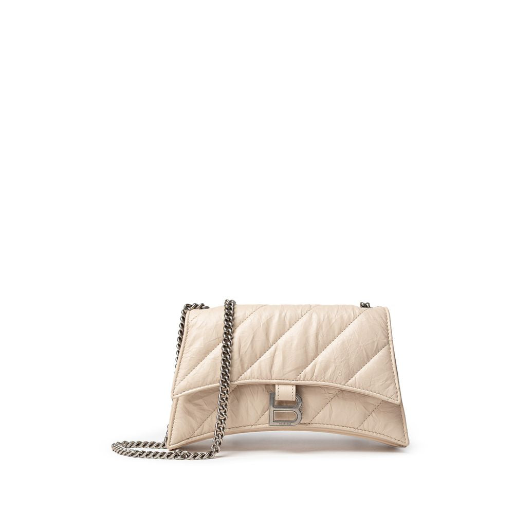 Beige läderträsk