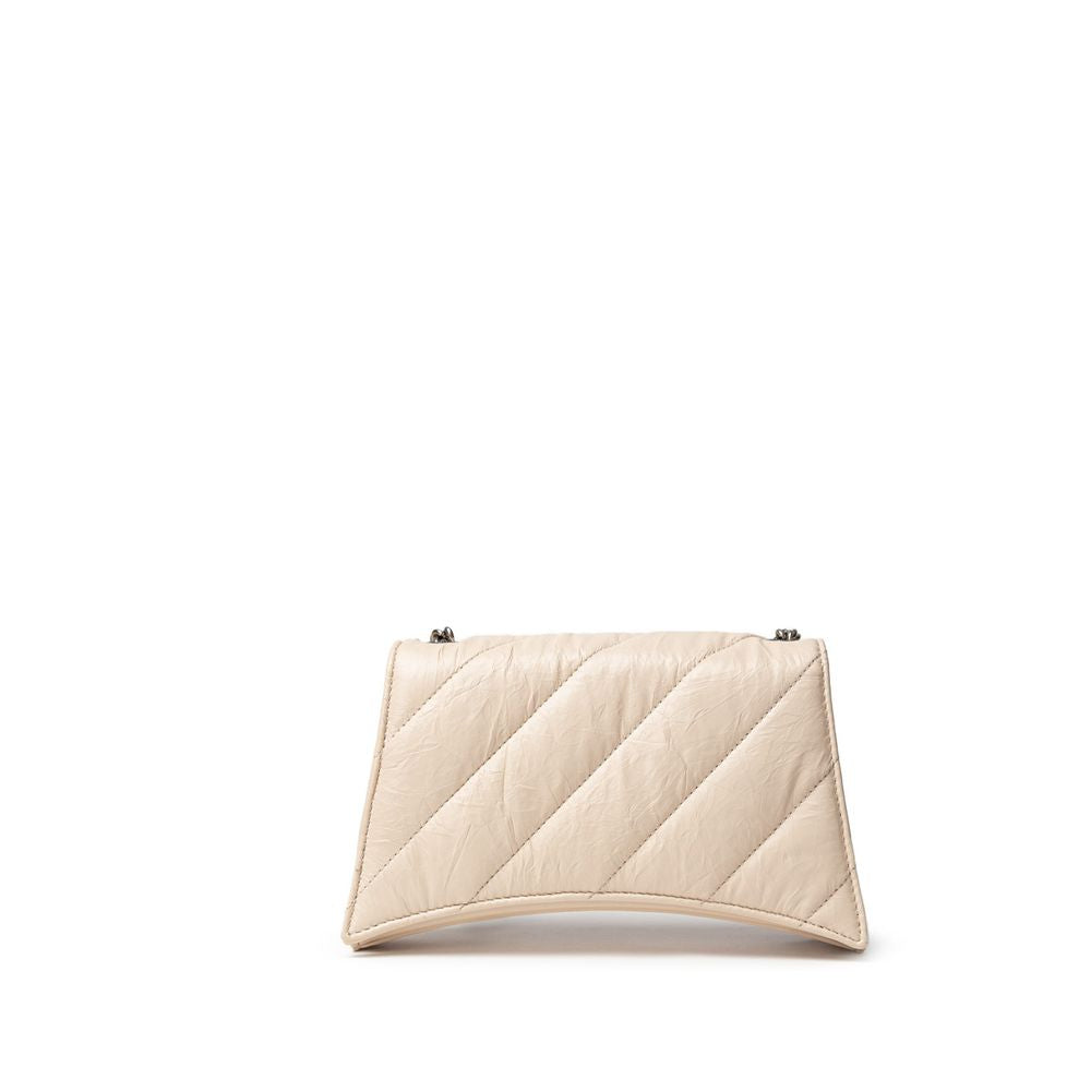 Beige läderträsk