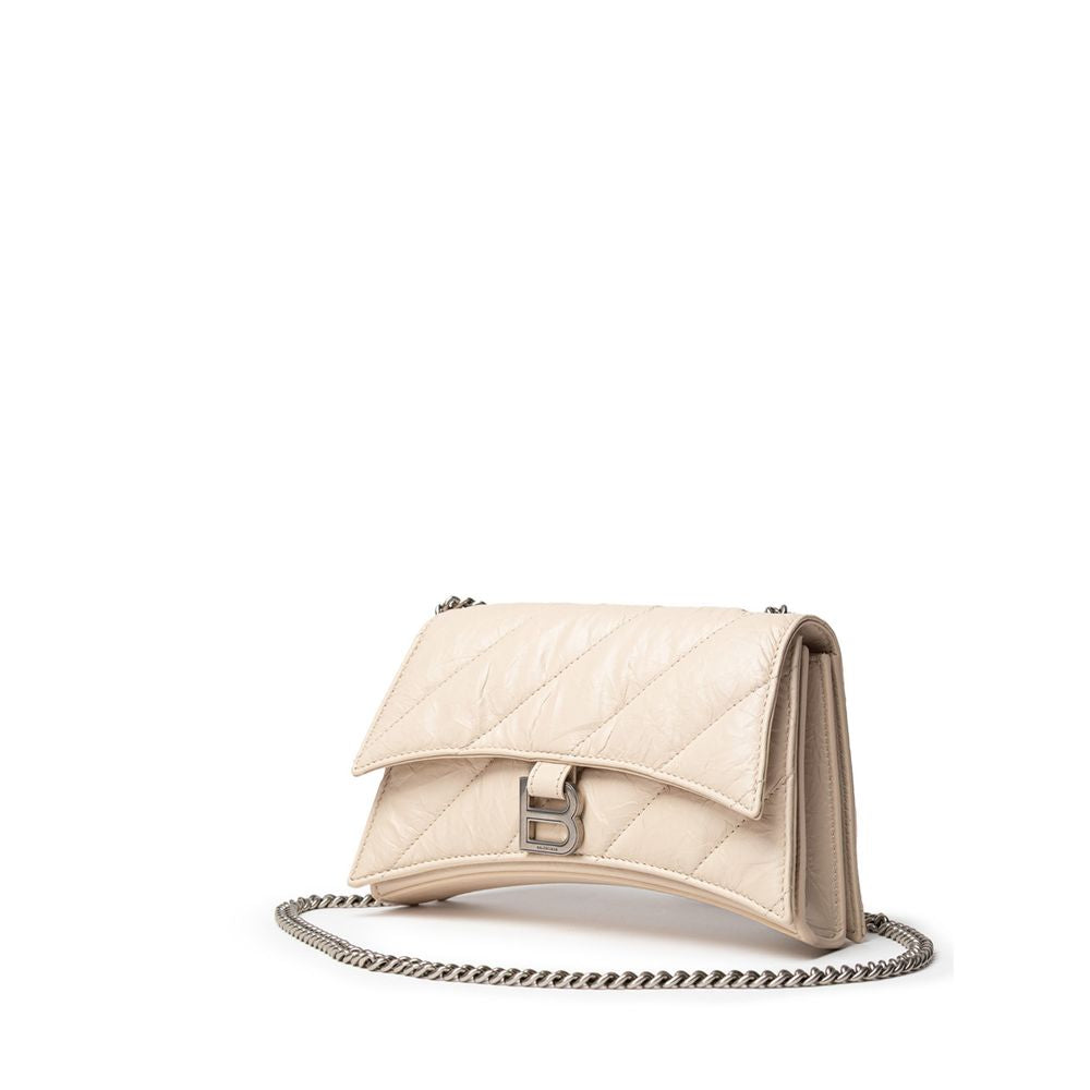 Beige läderträsk