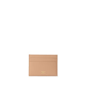 Beige läder kortfodral