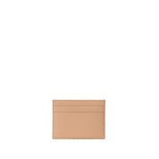 Beige läder kortfodral