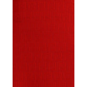 Red Cotton Casual Dress