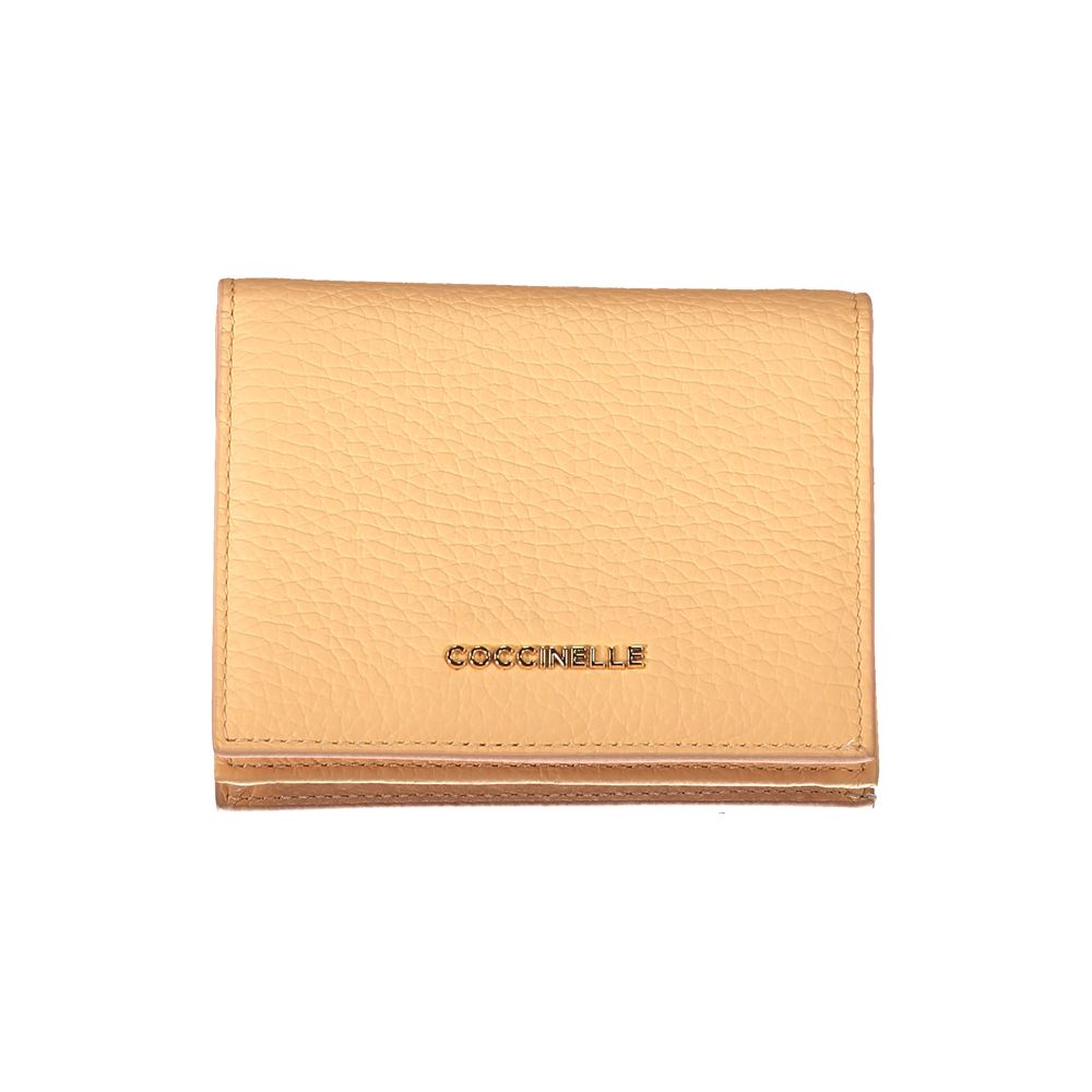 Coccinelle Giallo Leather Wallet