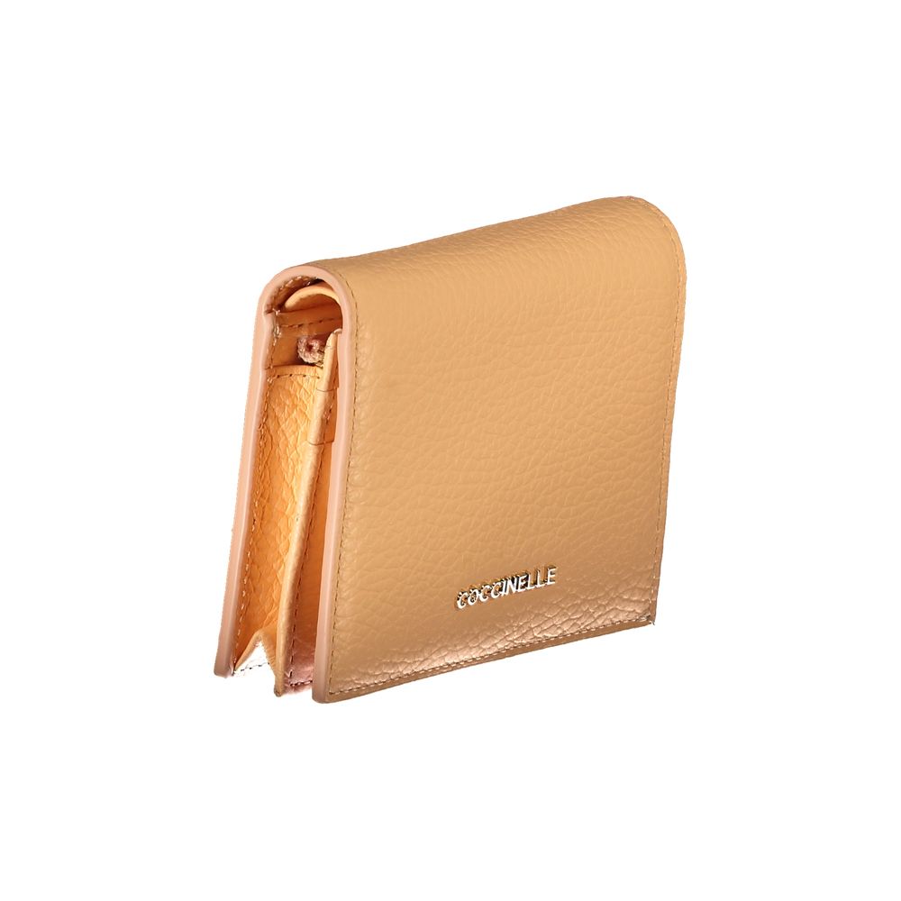Coccinelle Giallo Leather Wallet