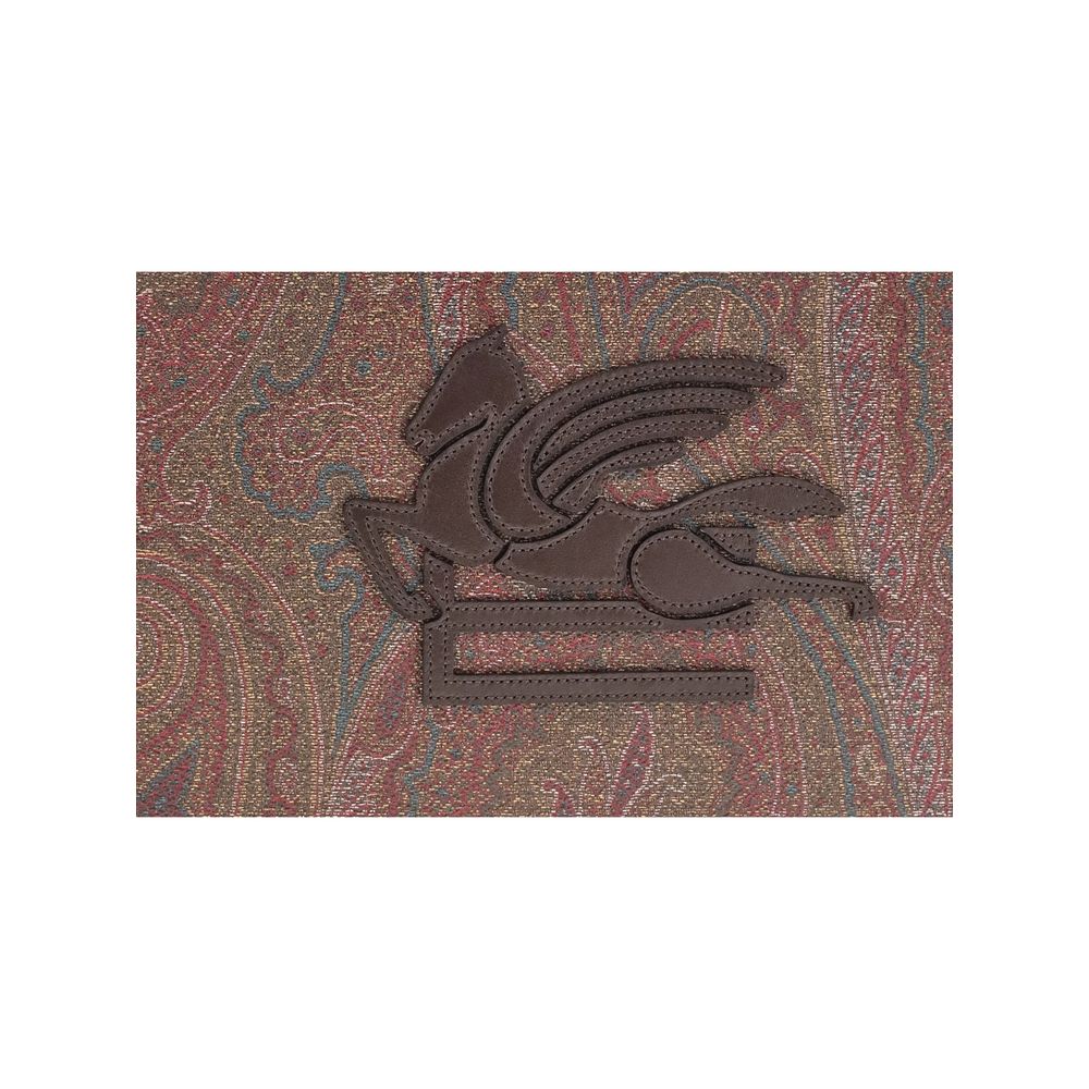 Flerfärgad bomullshandväska