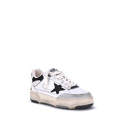 White Rubber Chunky Sneakers