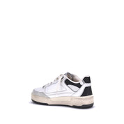 White Rubber Chunky Sneakers