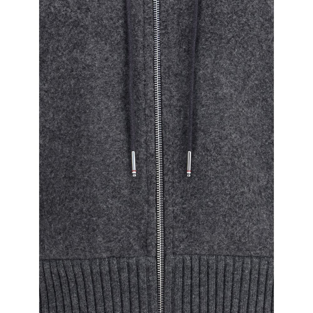 Gray Wool Sweatshirt