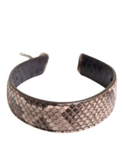 Dolce & Gabbana Brown Python Leather Shoulder Strap