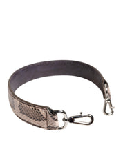 Dolce & Gabbana Beige Python Leather Shoulder Strap