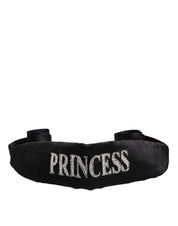 Black Princess Fantasy Braided Waist Belt