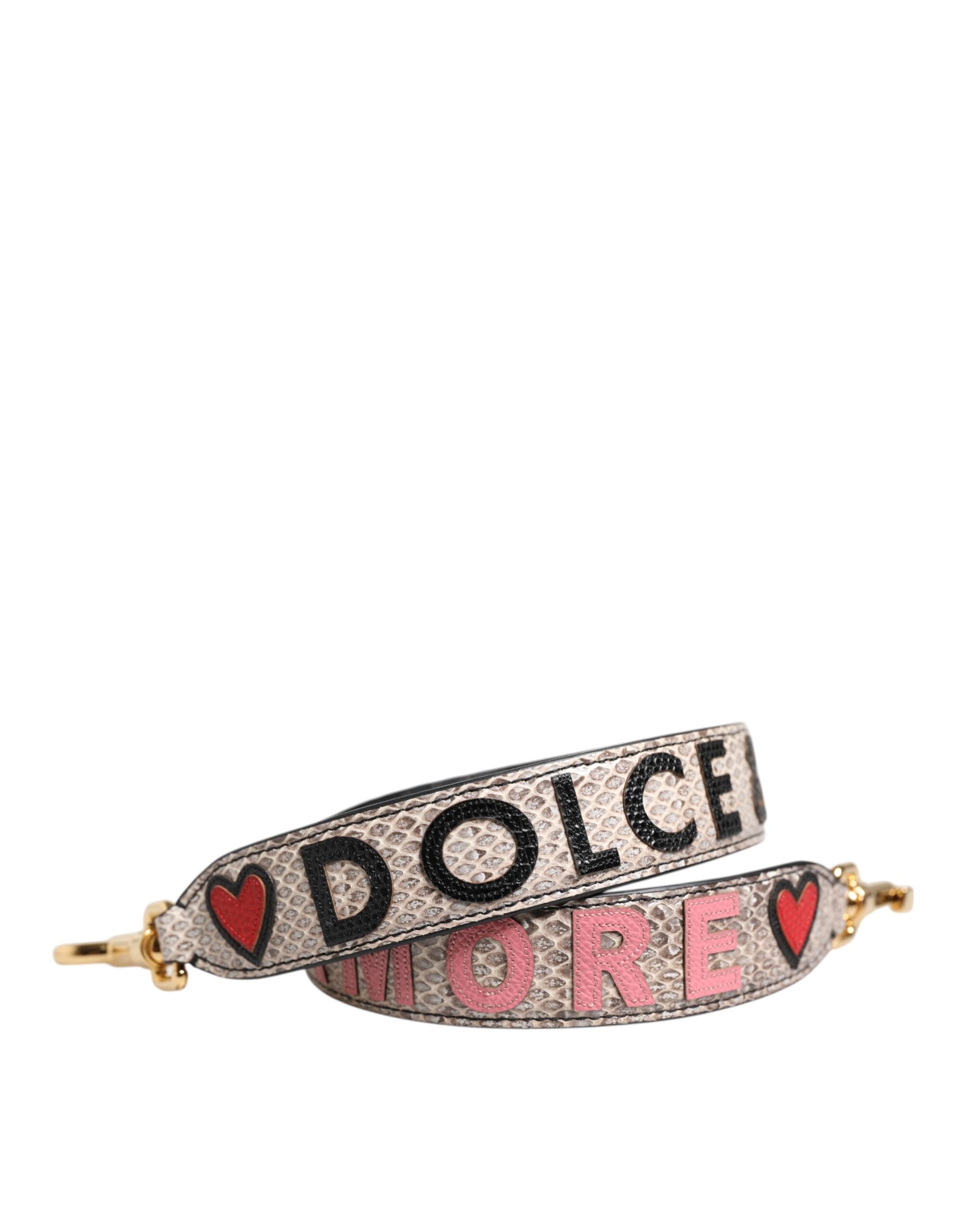 Dolce & Gabbana Multicolor Leather Shoulder Strap