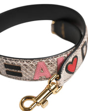 Dolce & Gabbana Multicolor Leather Shoulder Strap