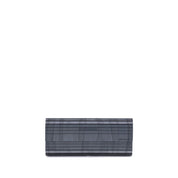 Gray Marabou Clutch Bag