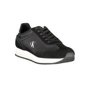 Calvin Klein Black Leather Sneakers