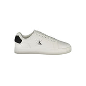 Calvin Klein Bianco Polyurethane Men Sneakers