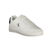 Calvin Klein Bianco Polyurethane Men Sneakers