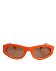 Dolce & Gabbana Orange Acetate Sunglasses