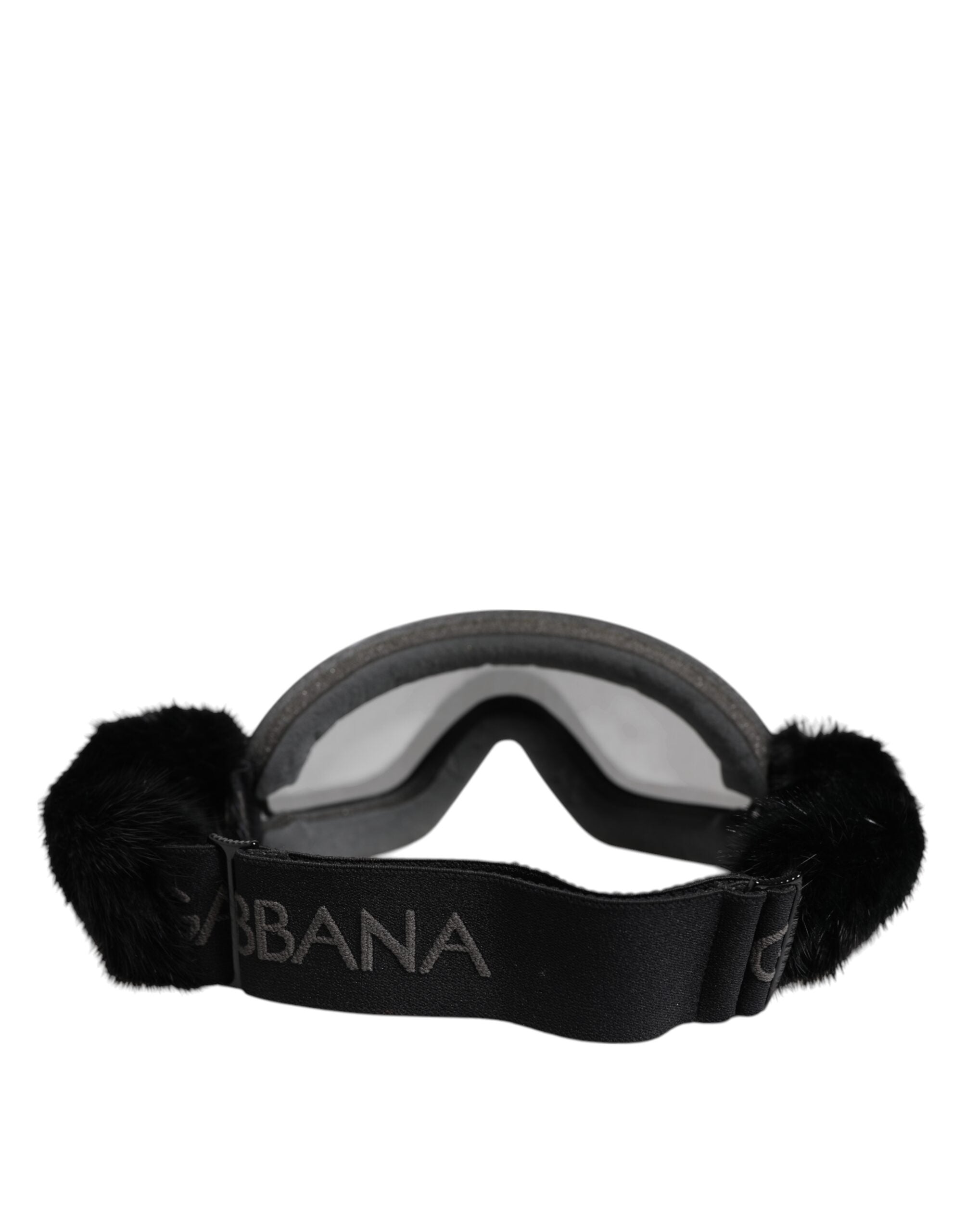 Dolce & Gabbana Black BI0759 Lace Mirrored Ski Goggles