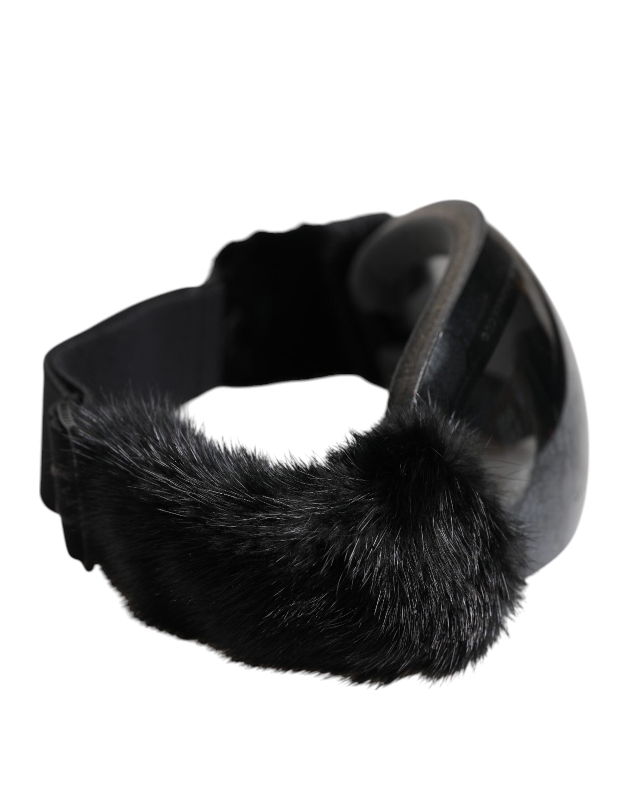 Dolce & Gabbana Black BI0759 Lace Mirrored Ski Goggles