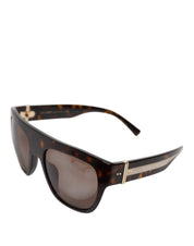 Dark Brown Havana DG4398F Square Frame Eyewear Sunglasses