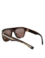 Dark Brown Havana DG4398F Square Frame Eyewear Sunglasses