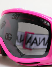 Fuchsia Pink Logo Ski Goggles DG6182 Mask Sunglasses