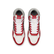 Oblique High-Top Sneakers