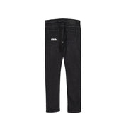 Cotton Denim Slim Jeans