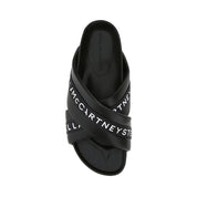 Black Polyethylene Slippers