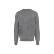 Gray Cashmere Men Sweater