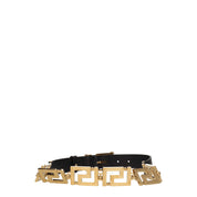 Black Leather Regular Belt