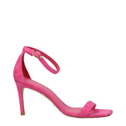 Fuchsia mocka sandaler med stilettklack - Stuart Weitzman