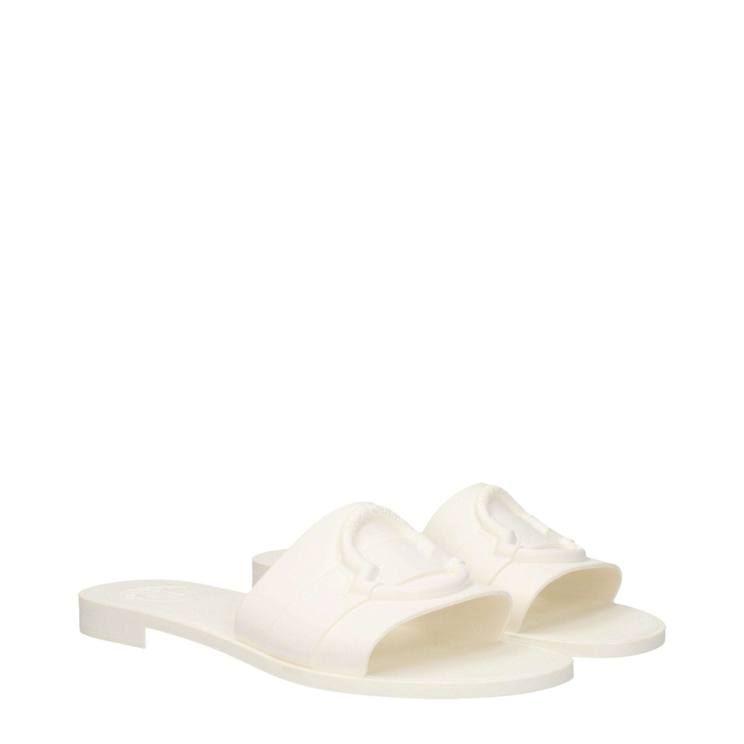 White Cotton Slippers
