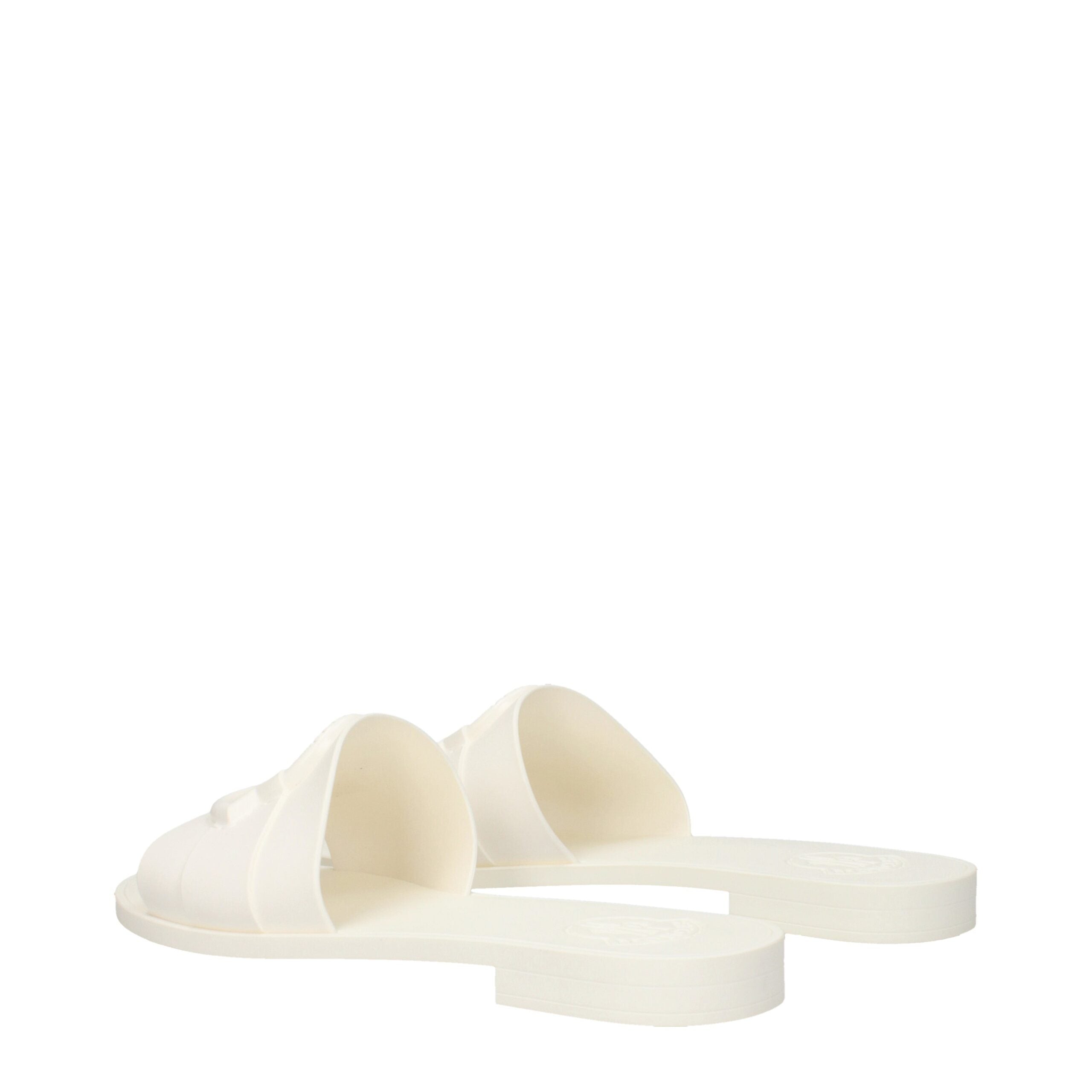 White Cotton Slippers