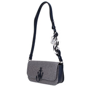 Jw Anderson Blue Fabric Shoulder Bag