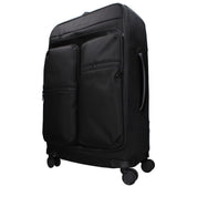 Piquadro Black Fabric Trolley