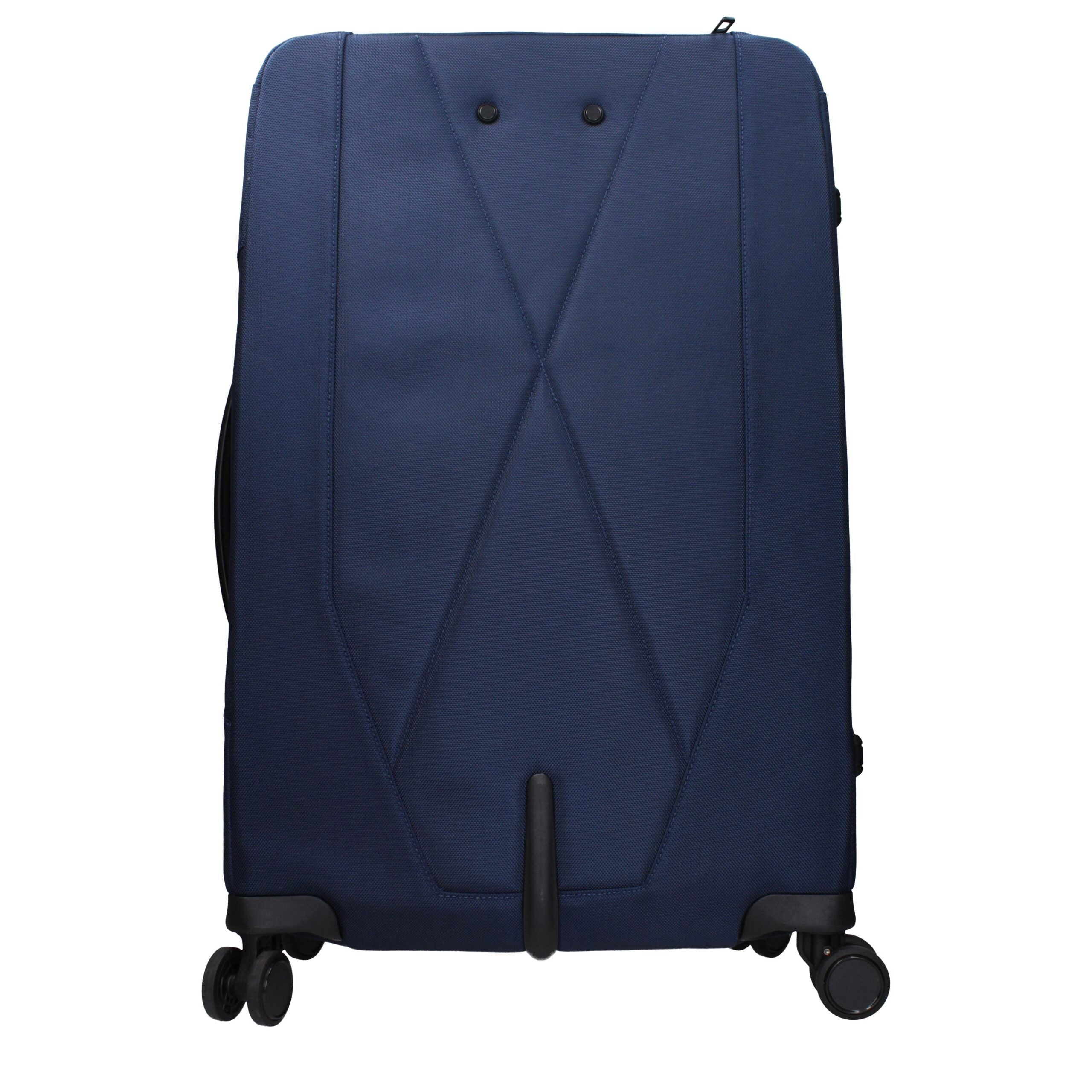 Piquadro Blue Fabric Trolley