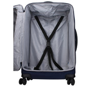 Piquadro Blue Fabric Trolley