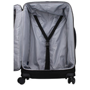 Piquadro Black Fabric Trolley