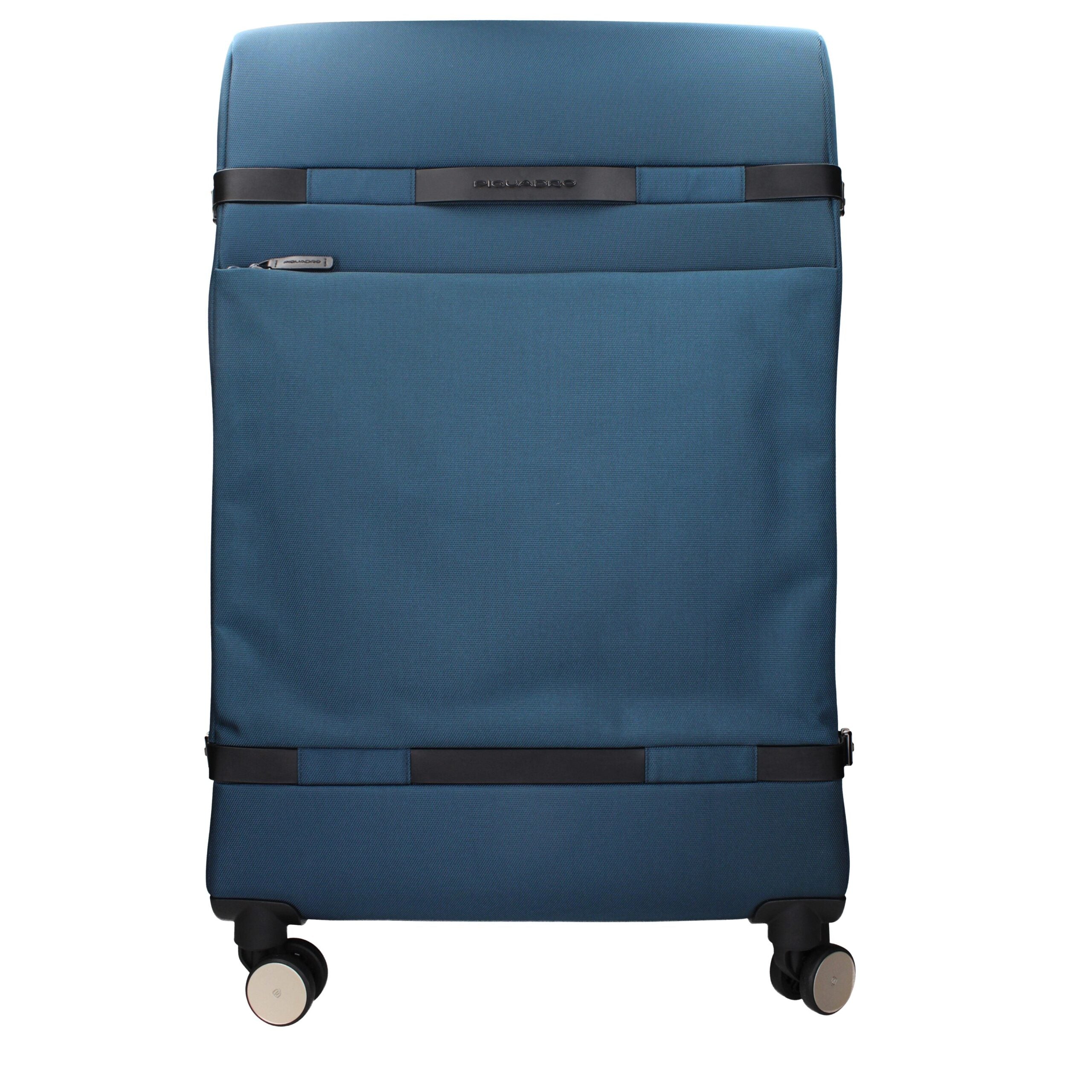 Piquadro Blue Fabric Trolley