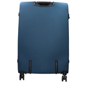 Piquadro Blue Fabric Trolley