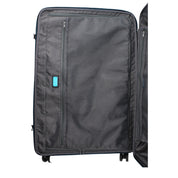 Piquadro Blue Fabric Trolley
