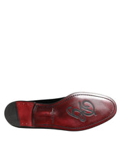 Dolce & Gabbana Black Velvet Loafers