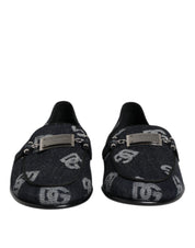 Dolce & Gabbana Blue Cotton Loafers