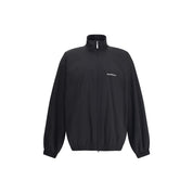 Black Polyester Shell Jacket