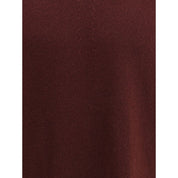 Bordeaux Fleece Wool Sweatshirt
